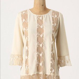 Anthropologie Camellia top by Gryphon